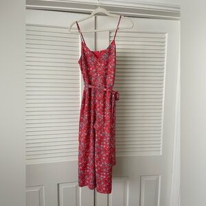 Banana Republic Floral jumpsuit size 2P